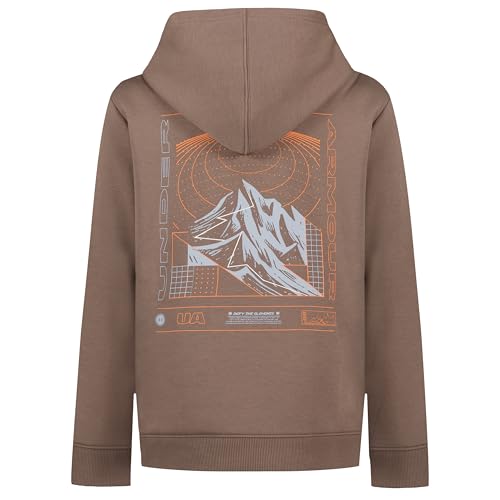 Image of Under Armour Boys' Pullover Hoodie Sweatshirt, Soft & Comfortable Fleece, Outdoor Collection