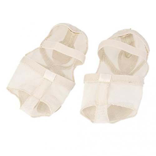ZOOMELLA 1 Pair Dance Shoes Belly Dance Foot Pad Footwear Dance Paws - L|Ballet| Ballet