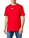 Produktbild Tommy Jeans Herren TJM LINEAR LOGO TEE T-Shirt, Deep Crimson, L