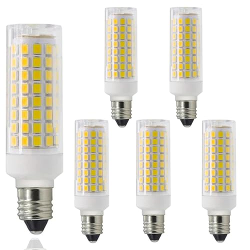 FYHART E11 LEDd Ή 7W 75W`, E11 LED d 700LM E11 a11mm AC 100V ȃGl Px PSEF؍ς (6, F)