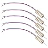 Micro-kernloze motor, 5 stuks 6 x 14 mm Micro-kernloze motor 3V 53200 tpm voor speelgoed/tattoo-machines/drones, laag…