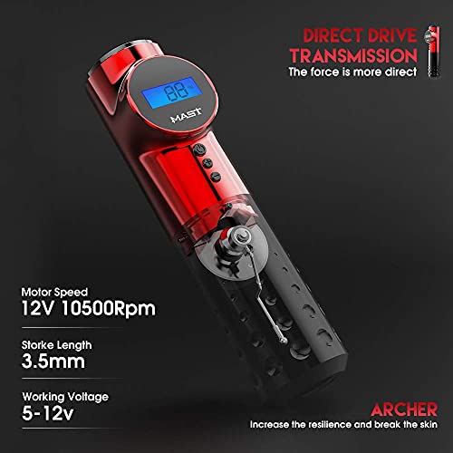 Tattoo-Pen MAST Archer Kabellose Tattoo Maschine für Präzision