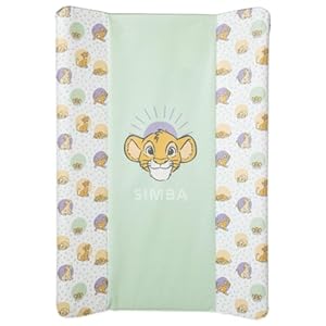 BABYCALIN – Colchón de cambio estándar premio Rey León acogedor – 50 x 70 cm