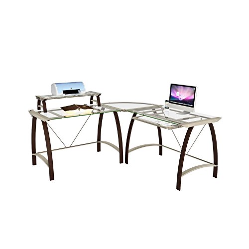 Z-Line Designs Kayden L Desk, Bronze