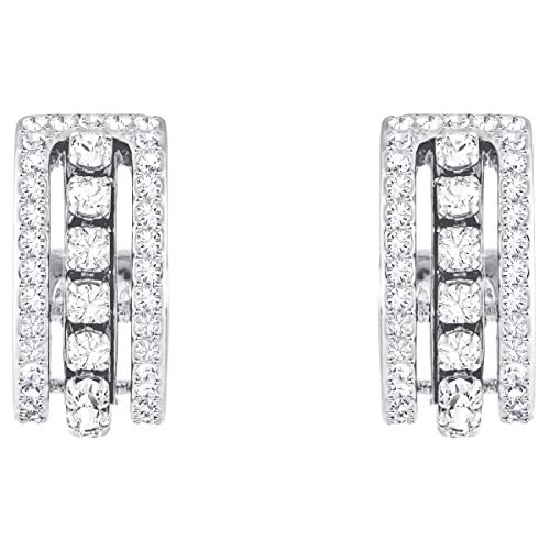 Swarovski Crystal Further Rhodium-Plated Earrings