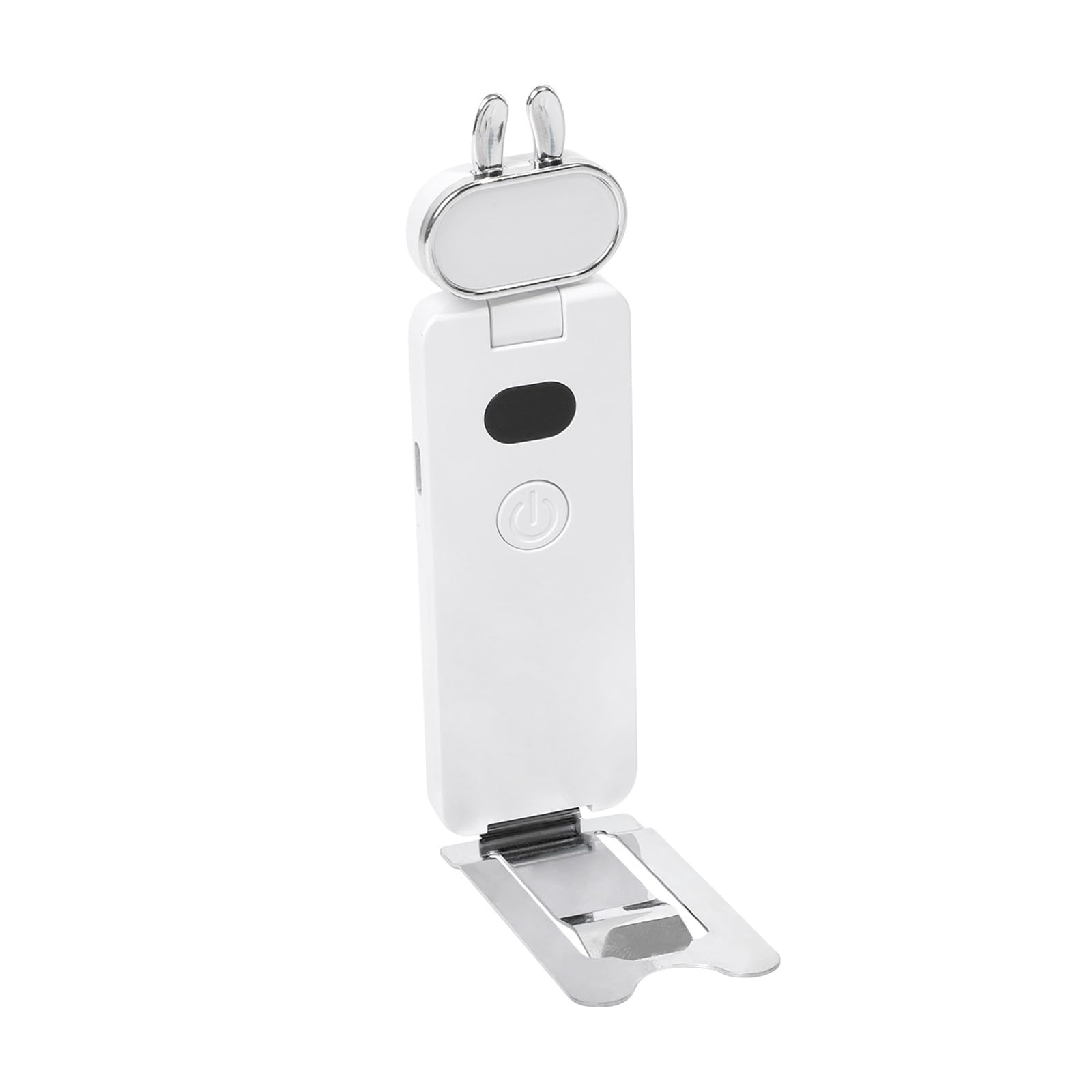 Hsioluted White Rabbi T Weight Small Led Read Night Light Portable Clip Book Lamp None Flicker Rechargeable Reading Book Clip Enduring Portable Table Lamps