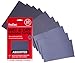 Price comparison product image ProDec 10 pack Assorted Grades Wet & Dry Abrasive Sandpaper for Sanding Wood, Furniture, Metal, Plaster, Decorating, Automotive Sanding Sheets 9x5.5 inch (230x140mm), Wet and Dry