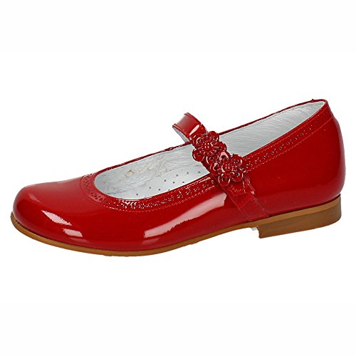 BAMBINELLI 4383 Mercedes DE Charol NIÑA Merceditas Rojo 35 Cover