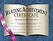 14 Pack HAYES SCHOOL PUBLISHING CERTIFICATES READING ACHIEVEMENT 30