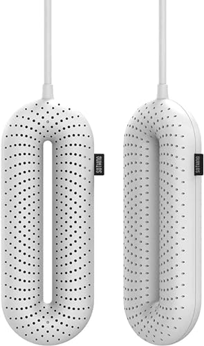 Secador de zapatos eléctrico portátil blanco