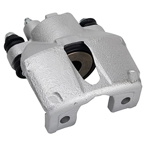 Image of TRQ Rear Brake Pad and Rotor Set Semi Metallic Calipers Hoses