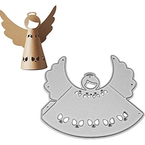 Doll with Wings Pattern Cutting Dies Stencils DIY Scrapbooking Card Paper Craft Metal Template Moulds Cover