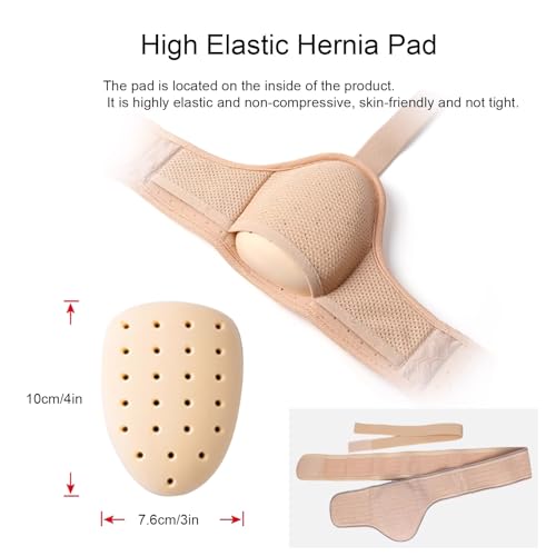 Faja para hernia umbilical e inguinal talla mediana negra miniatura 6