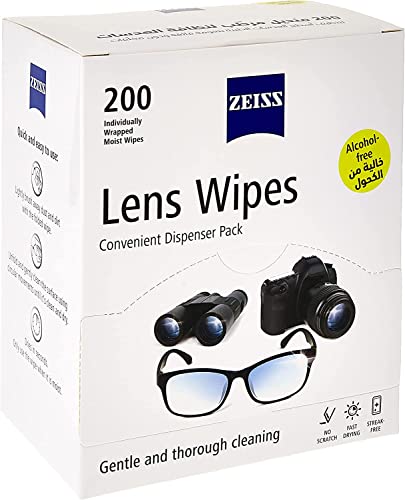 Zeiss Lens Wipes - Pack of 200 White