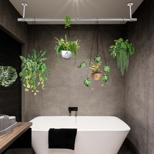 Tandefio CLO-TANDEFIO-1286 8 Pcs Plant Hanger Indoor Hanging Planter For Window Stainless Steel Wall Planters thumb #6