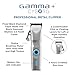 GAMMA+ Cyborg Professional Metal Cordless Ergonomic Hair Clipper with Digital Brushless Motor