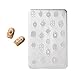 Vmohuyktx Beautiful Embossed Floral Designs Silicone Mold for Nails Art Creating 3D Manicure Effects for All Occasions Professional Nail Mold