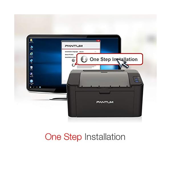 Pantum P2500 Laser Printer (Black and White) Jaguar Byte