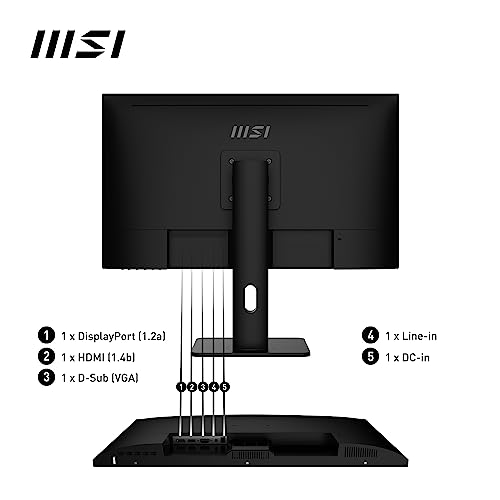MSI PRO MP161DE E2 Moniteur PC 39 6 cm 15.6" 1920 x 1080 pixels Full HD LED - vue 6