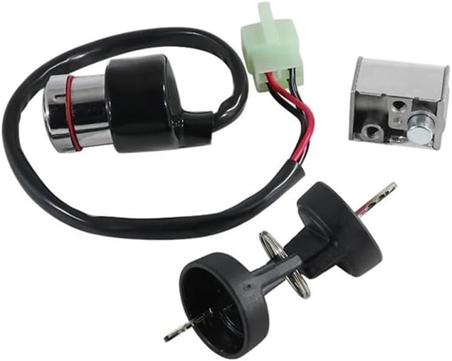 Fuel Ignition Switch Lock With Key Kit Compatible With CF500-C CF500-D CF500-E CF600-B CF600-C CF625-B CF625-C X5 X6 9010-010000