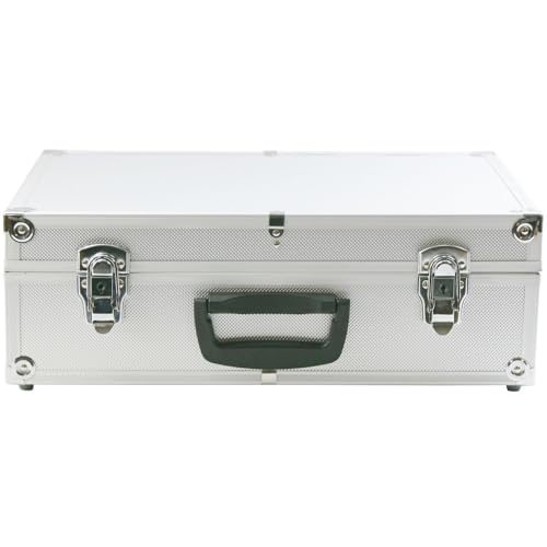 Unibos | Lockable Electricians Flight Case | Aluminium Toolbox | Adjustable & Removable EVA Foam Inserts | Portable Tool Organiser & Storage Box