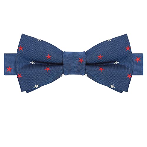 KissTies Silk Boys Pre-tied Bowtie The USA Patriotic Bow Ties