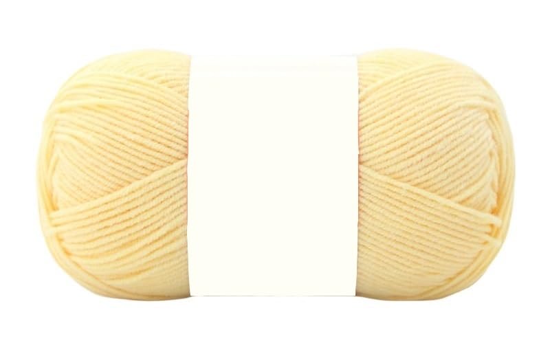 Fil mélangé coton pour crochet 3 épaisseurs - Cordon artisanal 5x40g 120m
