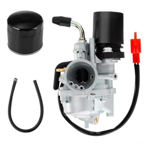FUANA Carburateur de 17,5 mm pour scooter 50 cc moteur 1P40QMB, pour kit de remplacement CARB pour Speedfight 1 2 et pour Honda 50