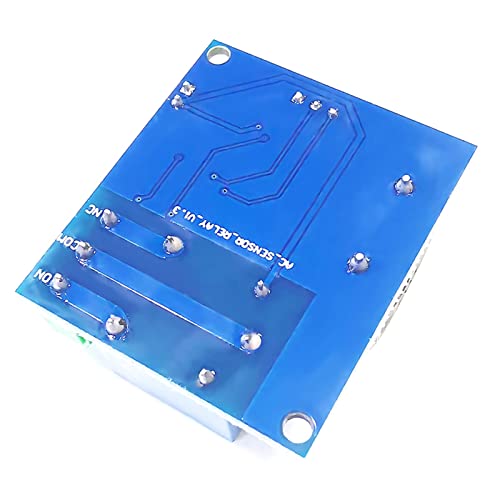Sensor de protección contra sobrecorriente 5A relé 12V para CA 4