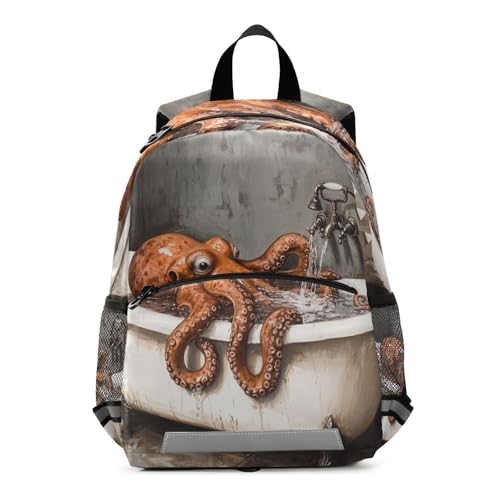 WDdZzyy Gran animal mar vintage bañera mochila para niños niños guardería cordón bookbags para guardería mochilas para ni?as de 2 a?os