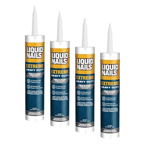 Image of Liquid Nails - 414607 LN-907 Extreme Heavy Duty Construction Adhesive (LN-907) 10 oz (Pack of 4)