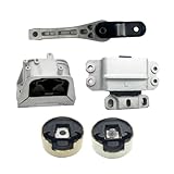 iiLentes Engine Transmission Motor Mount Kit for Volkswagen 2006-2010 Jetta 2.5L for 12-14 VW Beetle for 10-14 Golf 2.5 Jetta for 06-09 Wolkswagen Rabbit EMT10012 EMT9283 EMT9260 EMT9263 EMT9245