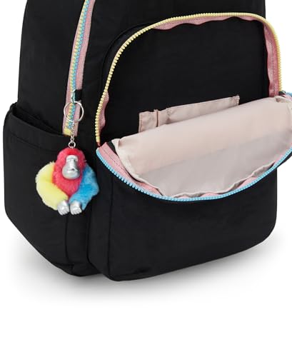 Image of Kipling Women's Seoul Fc 15 inch Laptop Backpack, Durable, Roomy with Padded Shoulder Straps, Built-In Protective Sleeve