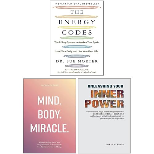 The Energy Codes, Mind Body Miracle, Unleashing Your Inner Power 3 Books Collection Set