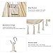 Hammock Chair Hanging Rope Swing,2 Cushions Included,Max 500 Lbs,Sturdy & Safe Steel Spreader Bar with Anti-Slip Ring,Large Hanging Chair with Pocket for Indoor/Outdoor, Bedroom, Porch, Patio