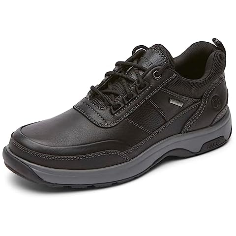 Dunham Men's 8000 Country Low Sneaker, Black Leather, 10.5 XX-Wide Cover