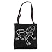 Cute Bearded Dragon Line Lover Gift Owner Love Tote Bag