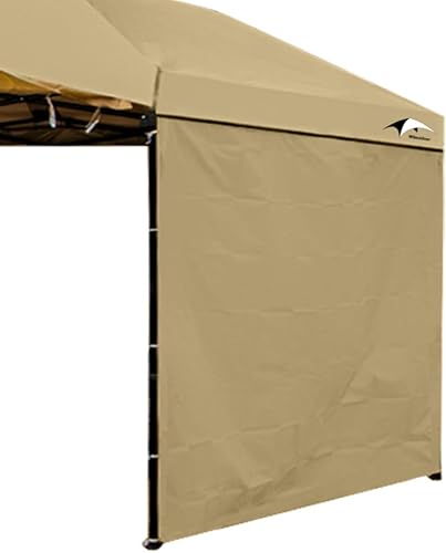 Paredes laterales solares para tienda de campaña desplegable de 10 x 10 pies, toldo instantáneo, paredes laterales extraíbles, UPF50+ impermeable,