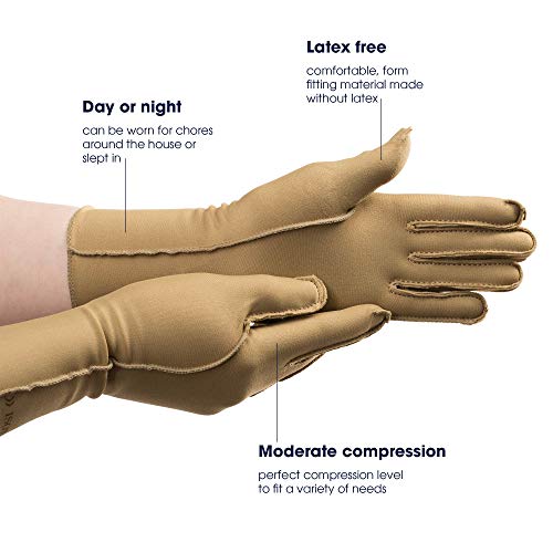 Therapeutic Compression Gloves, Full Finger