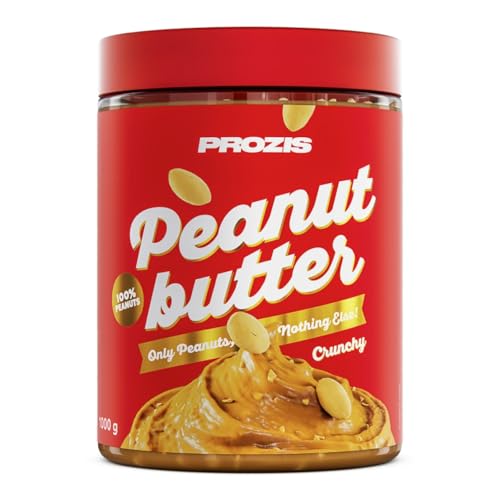 Prozis Peanut Butter Crema Burro d'Arachidi - 1000 g - Croccante Crunchy