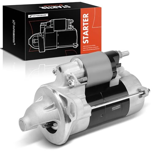 A-Premium Starter Motor Compatible with John Deere 1420, 1435, 4010, 4100, 4110, Gator TH 6x4/XUV 850D 4x4, Pro Gator 2020 2020A 2030 2030A 2020A