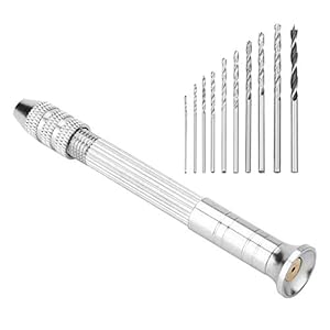 Semme Präzisions Handbohrer Set mit 10 Bohrern