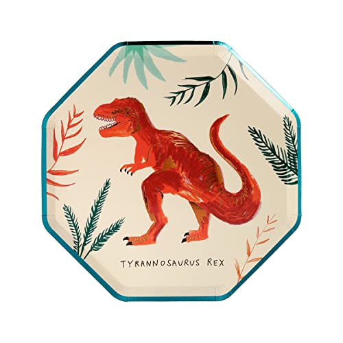 Meri Meri Dinosaur Kingdom Side Plates #TOP4