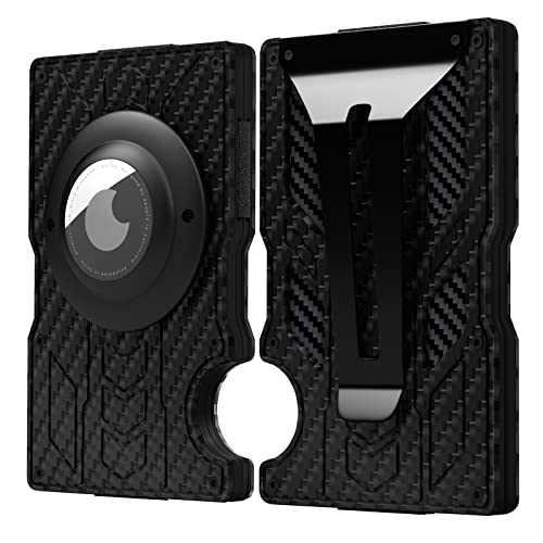 Zitahli Airtag Wallet-Minimalist Wallet-Slim Money Clip-Aluminum Metal-Rfid Blocking-Gift Box #TOP26