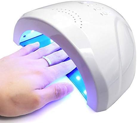 Amazon Co Jp ネイル用ランプuvネイルドライヤーランプ Uv Led 48w マニキュアuv用マニキュアジェルワニス乾燥用ネイルジェルポリッシュ硬化用 White Lamp ビューティー