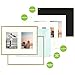 Golden State Art, 7x5 Aluminum Collage Frame, Displays 5x7 Pictures With 2 Openings Mat or One 11x14 Photo, Real Glass, Portrait/Landscape Wall Display, Gold, 1 Pack