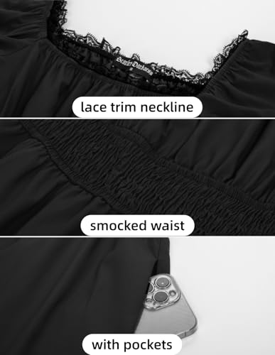 Image of Scarlet Darkness Women Goth Steampunk Pirate Corset Midi Dress