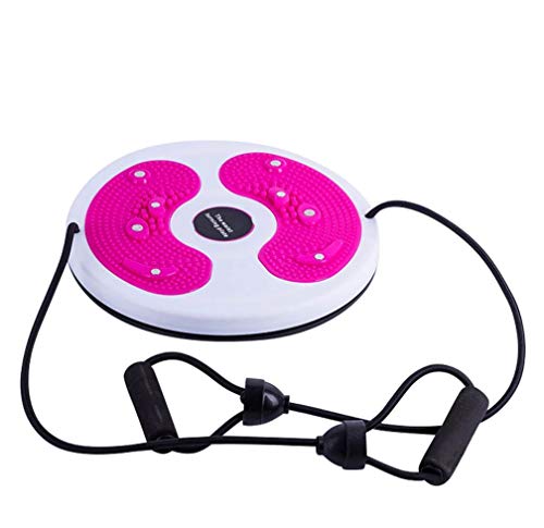 Disco de Torção Cintura Waist Twist Terapia Magnética Pink + Chaveiro CBRN16082