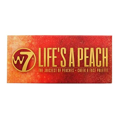 W7 Life's A Peach Cheek & Face Palette Cover