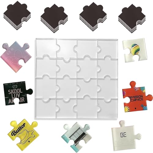 Set de imanes decorativos acrílicos OULIGET 16 piezas